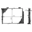 Radiateur, refroidissement du moteur MAHLE CR 309 000P - Visuel 2