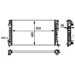 Radiateur, refroidissement du moteur MAHLE CR 311 000P - Visuel 2