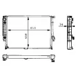 Radiateur, refroidissement du moteur MAHLE CR 326 001S - Visuel 2