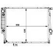Radiateur, refroidissement du moteur MAHLE CR 328 000P - Visuel 2