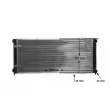 Radiateur, refroidissement du moteur MAHLE CR 341 000S - Visuel 1