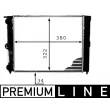 Radiateur, refroidissement du moteur MAHLE CR 344 000P - Visuel 1