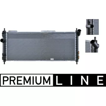 Radiateur, refroidissement du moteur MAHLE CR 355 000P