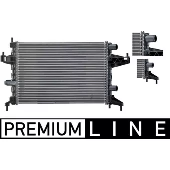 Radiateur, refroidissement du moteur MAHLE CR 388 000P