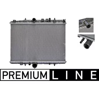 Radiateur, refroidissement du moteur MAHLE CR 393 000P