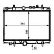 Radiateur, refroidissement du moteur MAHLE CR 393 000P - Visuel 2