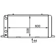 Radiateur, refroidissement du moteur MAHLE CR 397 000S - Visuel 2