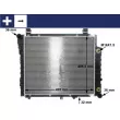 Radiateur, refroidissement du moteur MAHLE CR 406 000S - Visuel 1