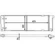 Radiateur, refroidissement du moteur MAHLE CR 407 000S - Visuel 1