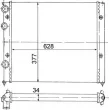Radiateur, refroidissement du moteur MAHLE CR 410 000S - Visuel 2
