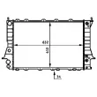Radiateur, refroidissement du moteur MAHLE CR 413 000S - Visuel 2