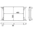 Radiateur, refroidissement du moteur MAHLE CR 415 000P - Visuel 2