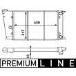Radiateur, refroidissement du moteur MAHLE CR 420 000P - Visuel 1