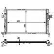 Radiateur, refroidissement du moteur MAHLE CR 422 000P - Visuel 2