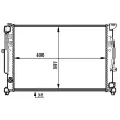 Radiateur, refroidissement du moteur MAHLE CR 423 000S - Visuel 2