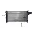 Radiateur, refroidissement du moteur MAHLE CR 432 000S - Visuel 2