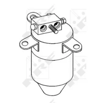 Filtre déshydratant, climatisation NRF 33019