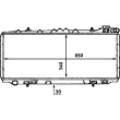 Radiateur, refroidissement du moteur MAHLE CR 436 000S - Visuel 1