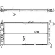 Radiateur, refroidissement du moteur MAHLE CR 441 000S - Visuel 1