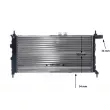 Radiateur, refroidissement du moteur MAHLE CR 441 000S - Visuel 2