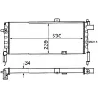 Radiateur, refroidissement du moteur MAHLE CR 442 000S - Visuel 1