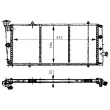 Radiateur, refroidissement du moteur MAHLE CR 444 000S - Visuel 2