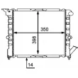 Radiateur, refroidissement du moteur MAHLE CR 445 000P - Visuel 2