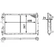 Radiateur, refroidissement du moteur MAHLE CR 450 000S - Visuel 1