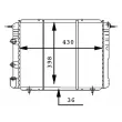 Radiateur, refroidissement du moteur MAHLE CR 451 000S - Visuel 1