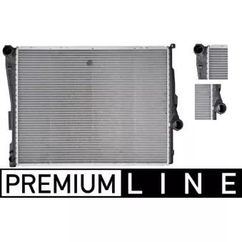 Radiateur, refroidissement du moteur MAHLE CR 455 000P