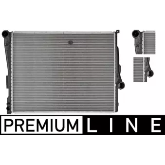 Radiateur, refroidissement du moteur MAHLE CR 456 000P