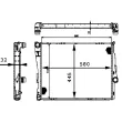 Radiateur, refroidissement du moteur MAHLE CR 458 000P - Visuel 2