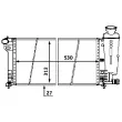 Radiateur, refroidissement du moteur MAHLE CR 467 000S - Visuel 1