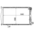 Radiateur, refroidissement du moteur MAHLE CR 473 000S - Visuel 2