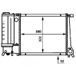 Radiateur, refroidissement du moteur MAHLE CR 483 000P - Visuel 2