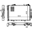 Radiateur, refroidissement du moteur MAHLE CR 485 000S - Visuel 1