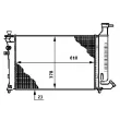 Radiateur, refroidissement du moteur MAHLE CR 487 000S - Visuel 2