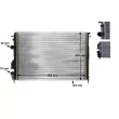 Radiateur, refroidissement du moteur MAHLE CR 493 000S - Visuel 1