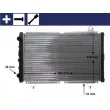 Radiateur, refroidissement du moteur MAHLE CR 499 000S - Visuel 1