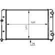 Radiateur, refroidissement du moteur MAHLE CR 507 000S - Visuel 1