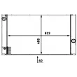 Radiateur, refroidissement du moteur MAHLE CR 511 000P - Visuel 2