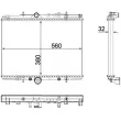 Radiateur, refroidissement du moteur MAHLE CR 514 000P - Visuel 2