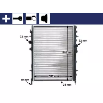 Radiateur, refroidissement du moteur MAHLE
