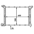 Radiateur, refroidissement du moteur MAHLE CR 532 000P - Visuel 1