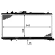 Radiateur, refroidissement du moteur MAHLE CR 534 000S - Visuel 2