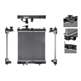 Radiateur, refroidissement du moteur MAHLE CR 540 000S