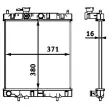 Radiateur, refroidissement du moteur MAHLE CR 540 000S - Visuel 2