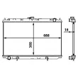 Radiateur, refroidissement du moteur MAHLE CR 545 000S - Visuel 1