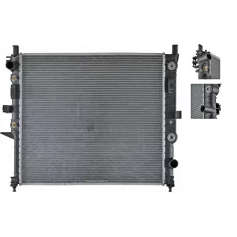 Radiateur, refroidissement du moteur MAHLE CR 553 000S