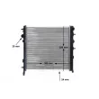 Radiateur, refroidissement du moteur MAHLE CR 556 002S - Visuel 2